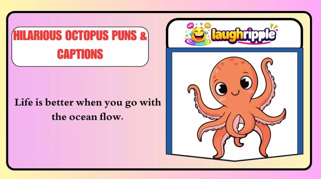 Hilarious Octopus Puns & Captions
