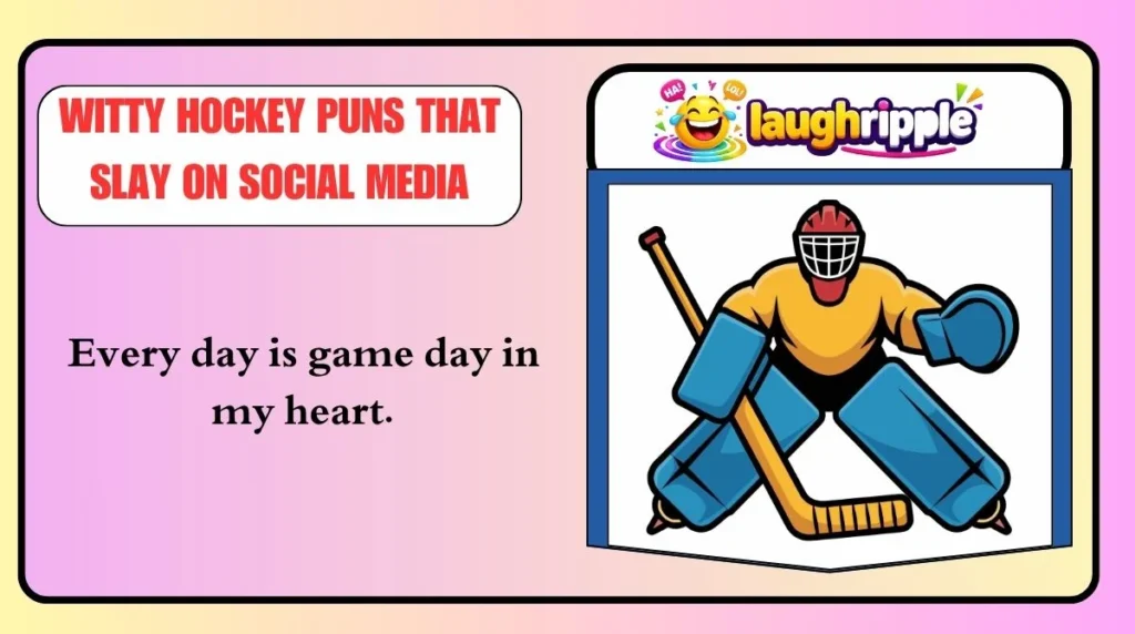 Witty Hockey Puns That Slay on Social Media