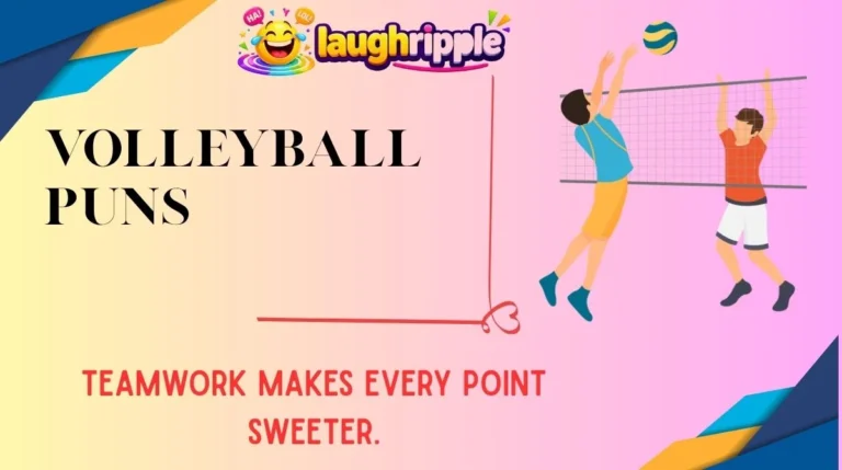 Volleyball Puns