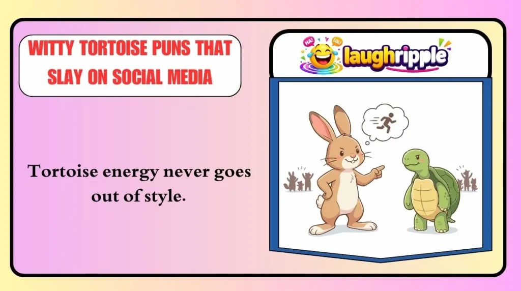 Witty Tortoise Puns That Slay on Social Media